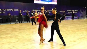 Чемпионат и первенство России. Спортивные бальные танцы. ЧаЧаЧа!!!