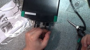 Демонтажная паяльная станция Pro'sKit SS-331H распаковка, пе?