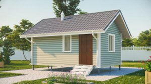 Баня 6х4 СпбБаняБрус