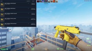 Жёлтый сет скинов в КС2!