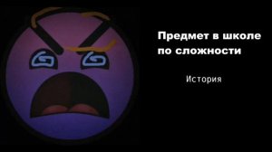 Психованные лица ГД: Предмет в школе по сложности