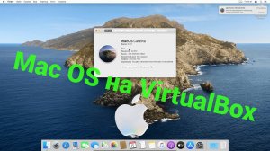Установка Mac OS Catalina на VirtualBox или моё первое знакомство с Mac OS