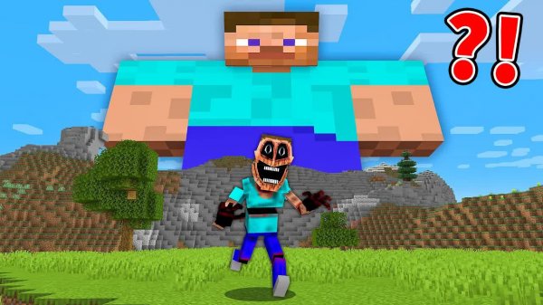 Пранки над Мимикристом с помощью Гигантского мода в Майнкрафте