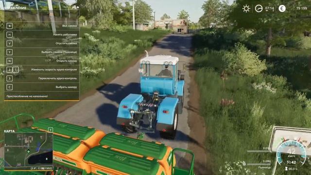 ПОСАДИЛИ ПОЛЕ ПОЛНОСТЬЮ! (Farming Simulator 19) смотреть онлайн