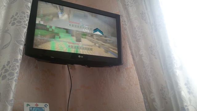 Майнкрафт на PlayStation3!!!😊 Играю с братом в мини игры, под