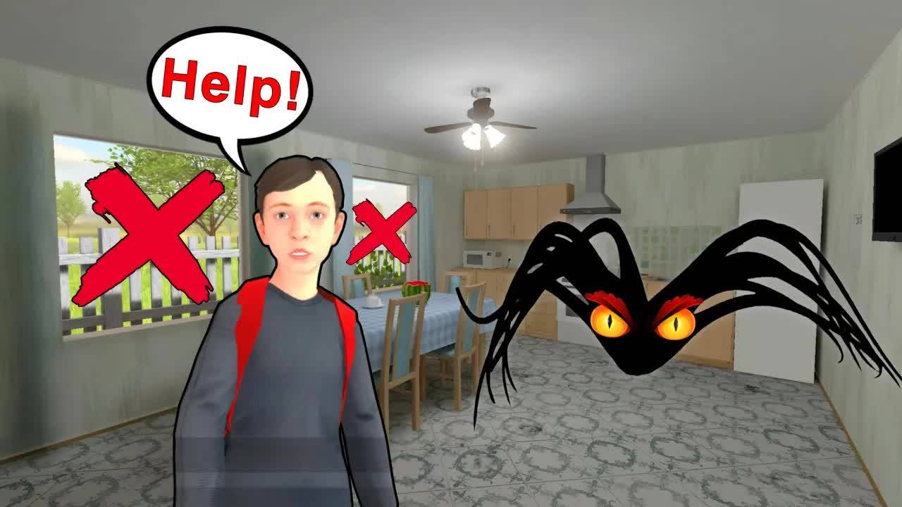 🚀 МОНСТР ПРОНИК В ДОМ СКУЛБОЯ! // SchoolBoy Runaway