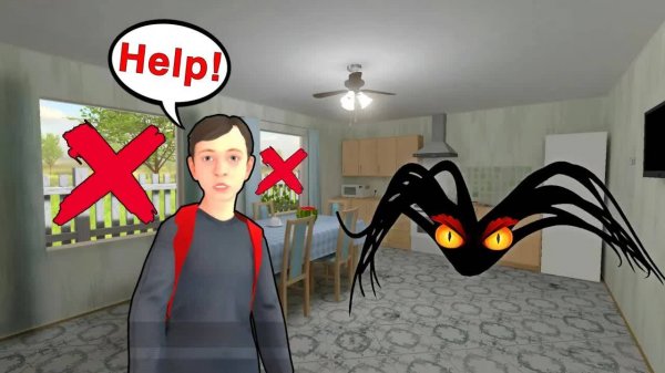 🚀 МОНСТР ПРОНИК В ДОМ СКУЛБОЯ! // SchoolBoy Runaway