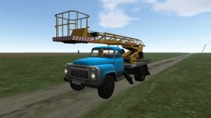 Как работать на автовышке в Motor Depot. Рейс на новом Газоне