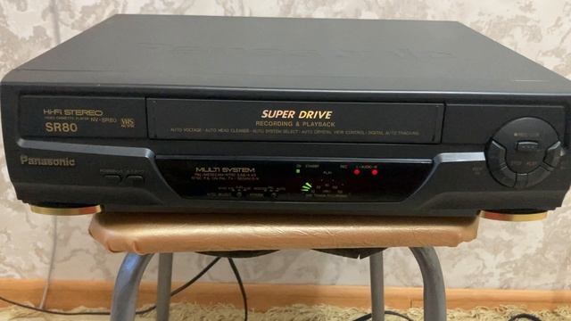 Видеомагнитофон Hi-fi Stereo Panasonic NV-SR80AM для Авито