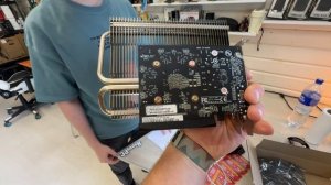 Прислали уникальную видеокарту GTX1650 без кульков!