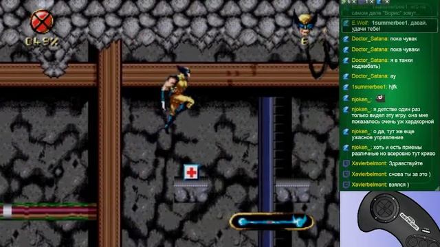 Wolverine: Adamantium Rage (Sega Genesis) - Прохождение - 1 часть смотреть онлайн