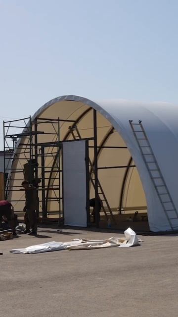 Монтаж ангара за один день смотреть онлайн