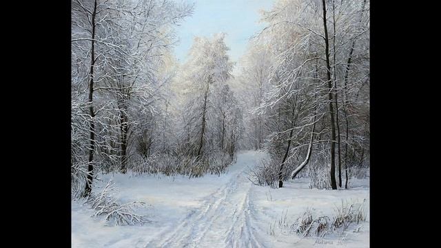 Картинки с выставки. Зимние пейзажи. смотреть онлайн