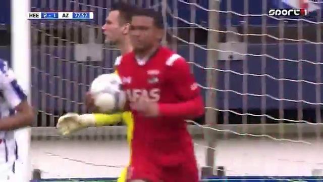 Эредивизи 30-й тур  Херенвен  АЗ Алкмаар  4:2