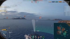 SOMERS: Американский эсминец 10 уровня. - Прохождение "Звез