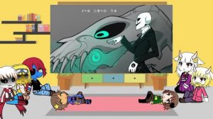 реакция андертейл на ,,Историю Гастера"