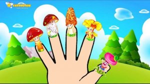 Грибная семейка. Папа-пальчик.