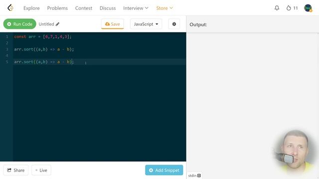 2724. Sort By - Leetcode (Easy). 30 Days of JavaScript | День 24 |  Сортировка мас