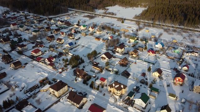 Котлас Тизы / Полет шмеля / Котлас с высоты полета /  DJI Mi