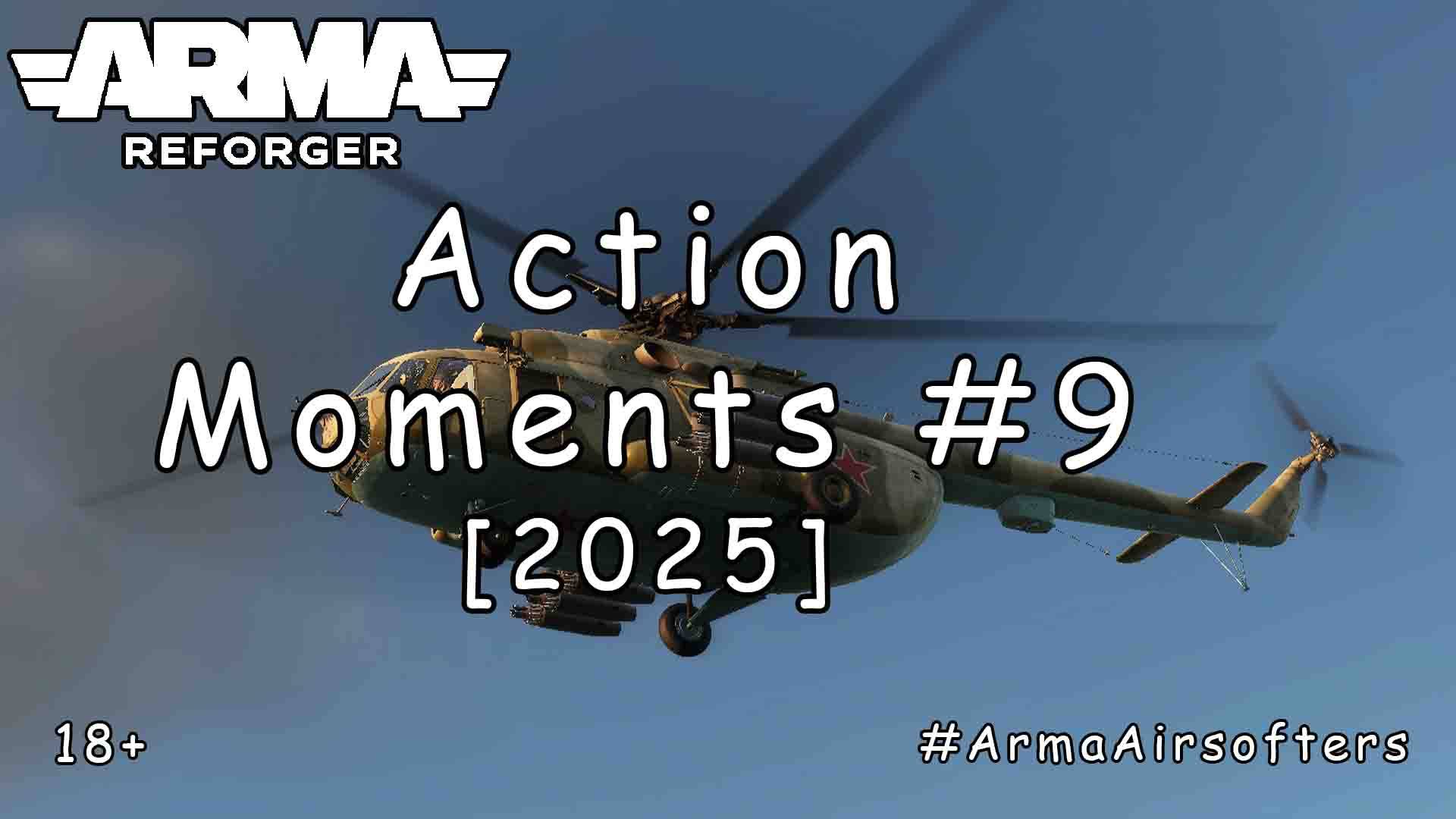 ARMA Reforger - Зрелищные моменты #9 - Небесное возмездие [2025] смотреть онлайн