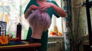 УКЛАДКА ПАРИКА НА ГОДЖО САТОРУ || ТУТОРИАЛ