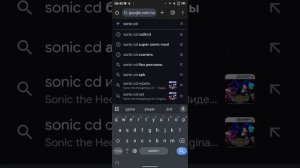 Как скачать Sonic CD на Android с модами