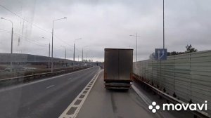 Маз 5440. Рейс за кирпичом, отказала педаль газа)