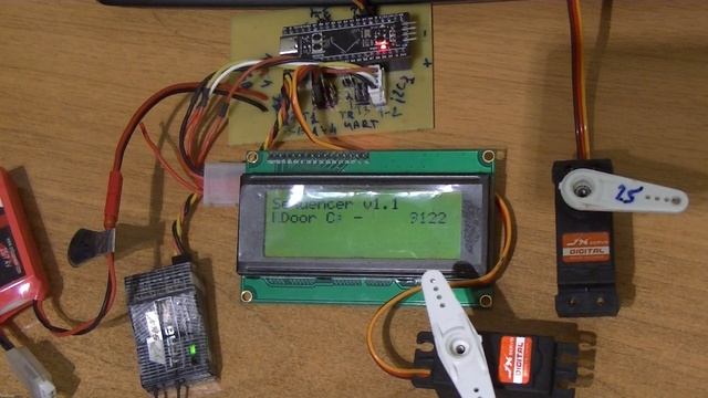 Инициализация конечных точек 12 канального секвенсера