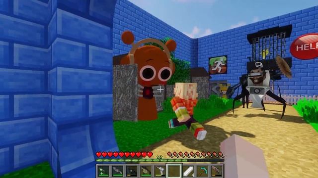 😳 КУДА ВЕДЕТ ДОРОГА СПРУНКИ В МАЙНКРАФТ? смотреть онлайн