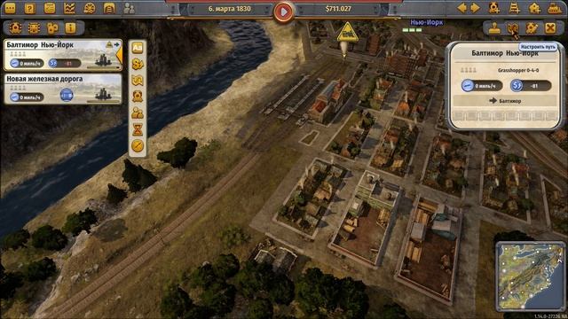 Railway Empire. Прохождение. Восточный берег. 02 смотреть онлайн
