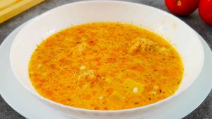 Очень вкусный суп с фаршем. Насыщенный и ароматный вкус