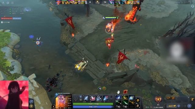 ТОП 5 РАНГ ВАТСОН ПОКАЗАЛ КАК ПОБЕЖДАТЬ на DROW RANGER КЕРРИ смотреть онлайн