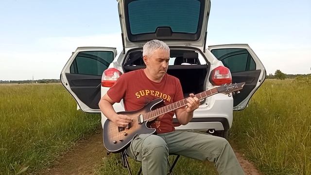 КиШ_Лесник_кавер на электрогитаре_под минусовку смотреть онлайн