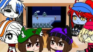 💀Реакция персонажей Андертейл на 💀"Папирус на самом