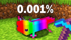 Я поймал в ловушку самых редких мобов в Minecraft