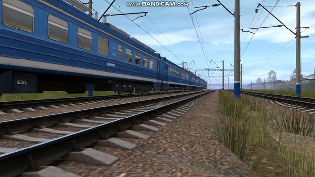 ЭД9М-257 В Trainz Simulator 2012 смотреть онлайн