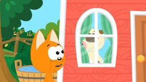 Учим Звуки - КАП - КАП - Котенок Котэ - Песенки для детей