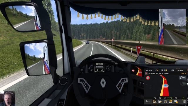 Euro Truck Simulator 2 сезон 12 серия 12 Словакия с механикой смотреть онлайн