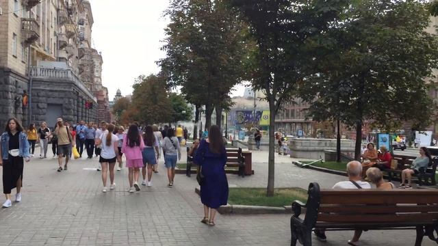 kyiv (kiev) street walk киев украина #kyiv #ukraine смотреть онлайн