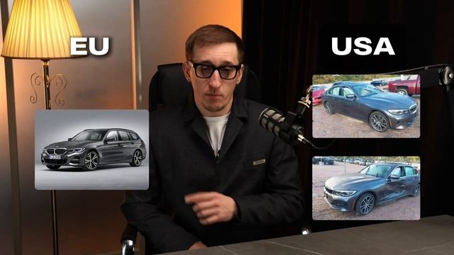 Чем отличается BMW 3 G20 из США и ЕС? смотреть онлайн