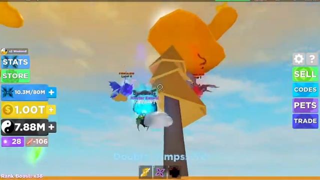 Купил ранг "Мастер сенсей" в игре ⚡ Ninja Legends смотреть онлайн