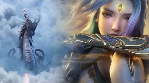 斗罗大陆2绝世唐门：百万年魂兽银龙王现身，让帝天放走王秋儿，王秋儿即将献祭