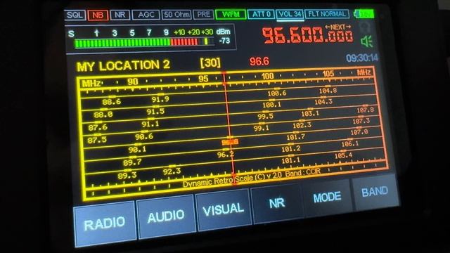 Приём FM радио, Симферополь. 19 января 2025 г. Малахит