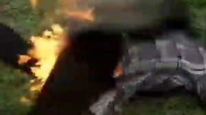 Ворошиловский стрелок (1999) car crash scene