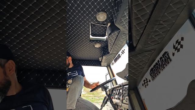 УСТАНОВКА ПОЛКИ KAMAZ