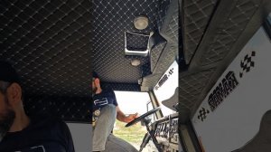 УСТАНОВКА ПОЛКИ KAMAZ