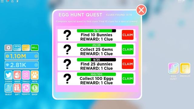 ШОКОЛАДНЫЙ ЗАЯЦ БЕСПЛАТНО ВСЕМ В ИВЕНТЕ ЭГГ ХАНТ 2020 РО смотреть онлайн