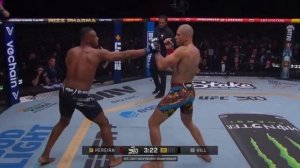 Алекс Перейра vs Джамал Хилл: полный бой: