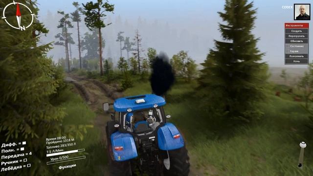 SpinTires 2 сезон 4 испытание ХТЗ смотреть онлайн