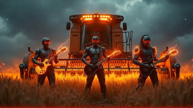КОМБАЙНЁРЫ В Hard Rock Стиле (Suno Ai Cover) Игорь Растеряев смотреть онлайн